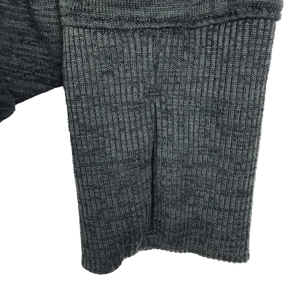 Athleta Funnel Neck Hoodie Sweatshirt Dark Green Pullover Hood Thumb Holes Small - Picture 2 of 7